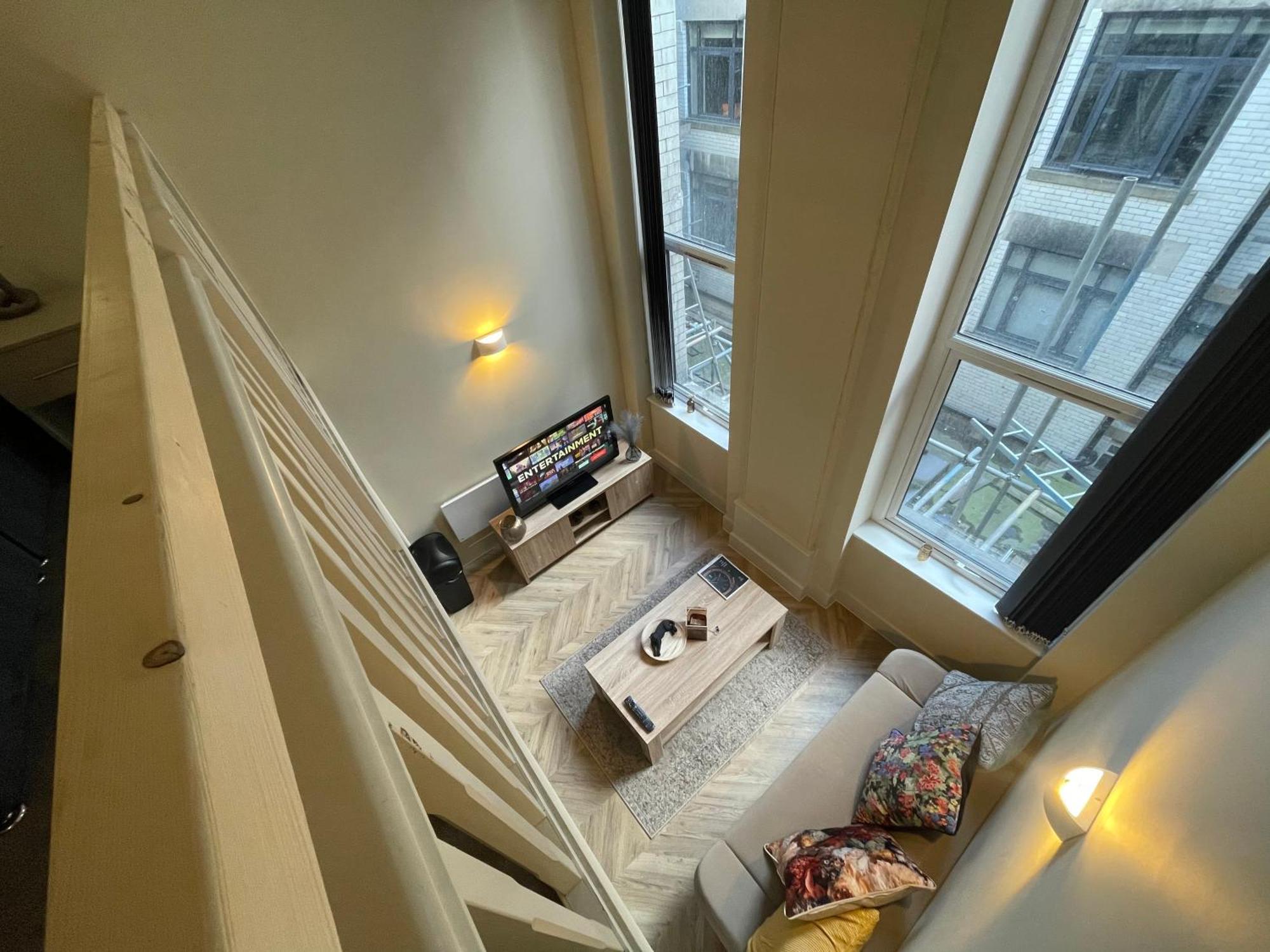 Luxury Mezzanine Apartment In Central Leeds Central Station Kültér fotó