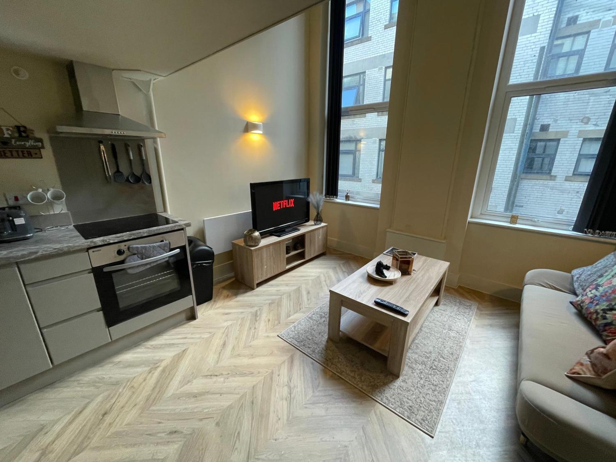 Luxury Mezzanine Apartment In Central Leeds Central Station Kültér fotó